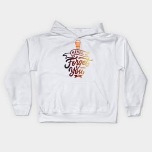 Boba never forget Kids Hoodie